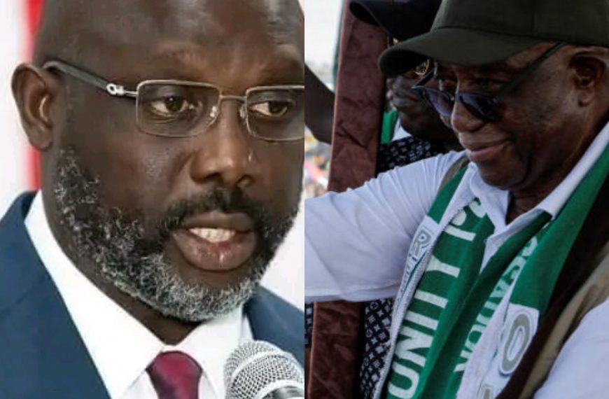 Liberia: Outgoing president George Weah concedes election defeat to Joseph Boakai
